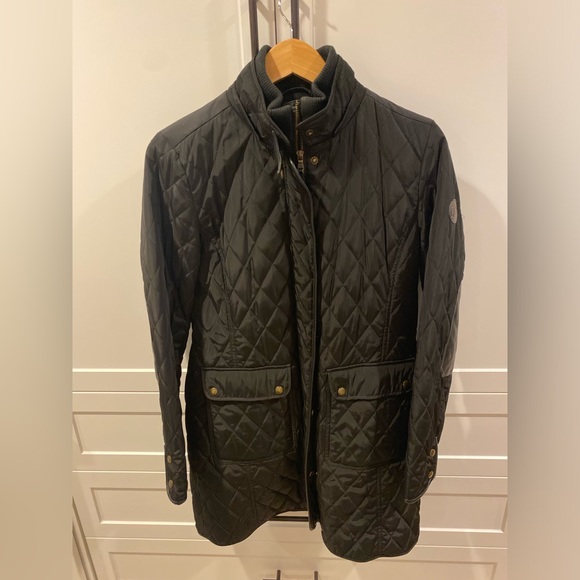 Ralph Lauren Jackets & Blazers - Ralph Lauren black quilted car coat